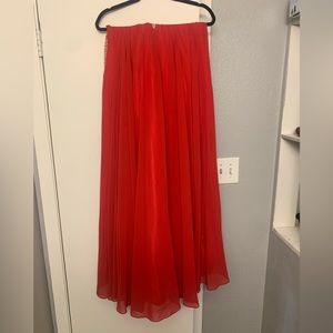 Red prom dress